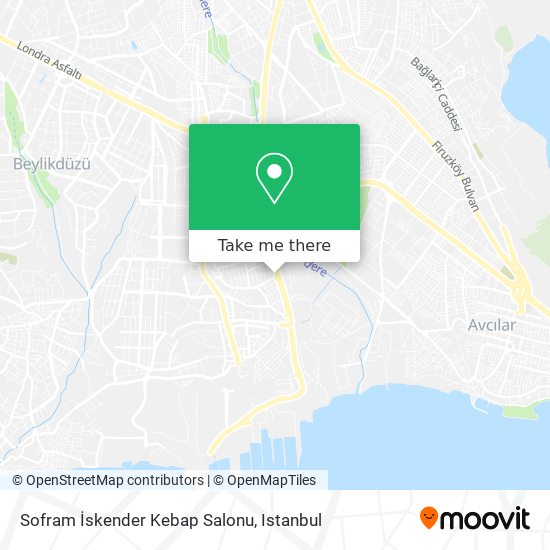Sofram İskender Kebap Salonu map