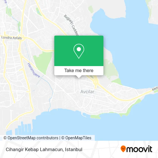 Cihangir Kebap Lahmacun map