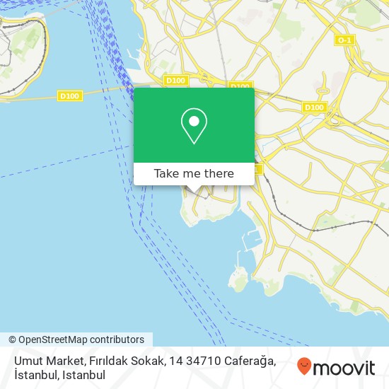 Umut Market, Fırıldak Sokak, 14 34710 Caferağa, İstanbul map