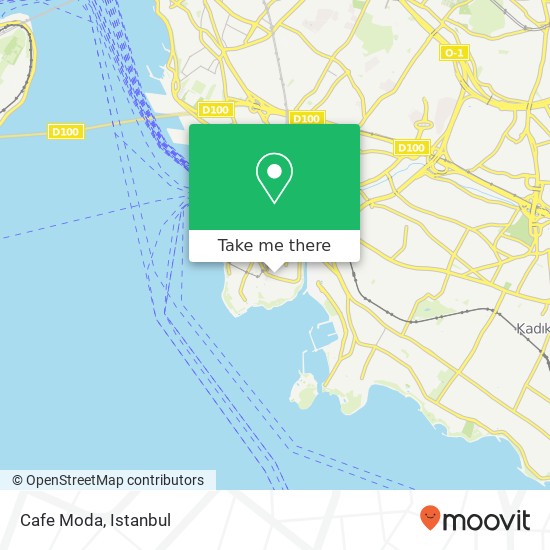 Cafe Moda, Şevkibey Sokak, 42 34710 Caferağa, İstanbul map