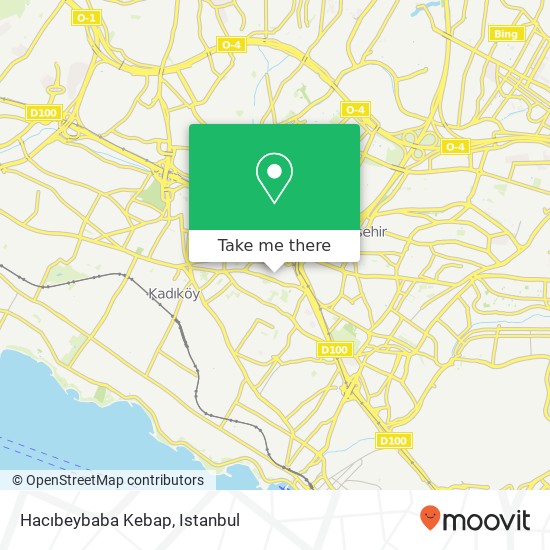 Hacıbeybaba Kebap, Turaboğlu Sokak 34736 19 Mayıs, İstanbul map