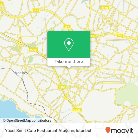 Yücel Simit Cafe Restaurant Ataşehir, Kayışdağı Caddesi, 18 / B 34752 İçerenköy, İstanbul map