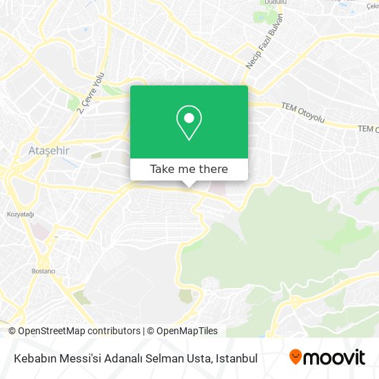 Kebabın Messi'si Adanalı Selman Usta map