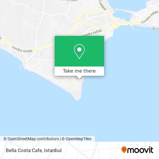 Bella Costa Cafe map
