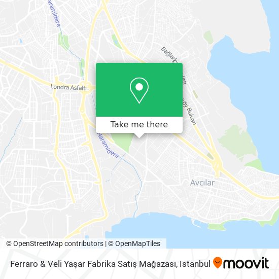 Ferraro & Veli Yaşar Fabrika Satış Mağazası map