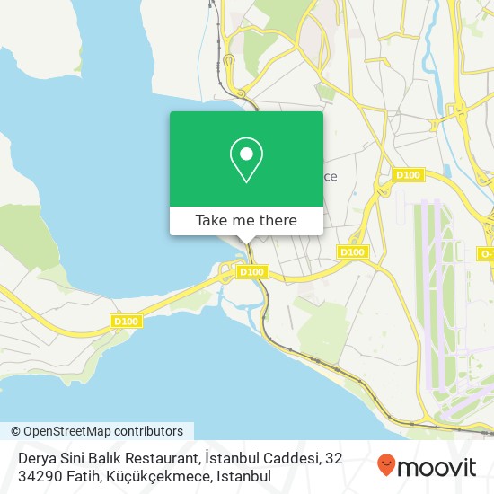 Derya Sini Balık Restaurant, İstanbul Caddesi, 32 34290 Fatih, Küçükçekmece map