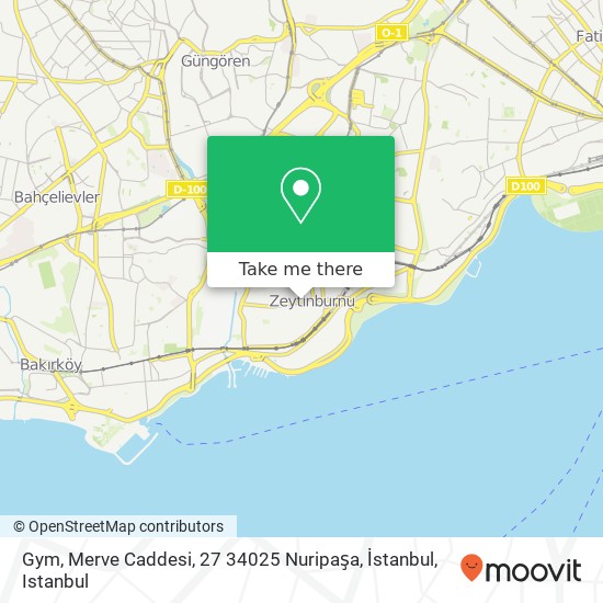 Gym, Merve Caddesi, 27 34025 Nuripaşa, İstanbul map