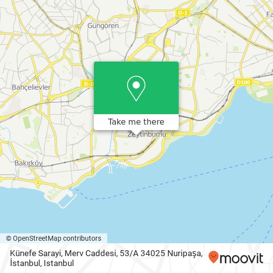 Künefe Sarayi, Merv Caddesi, 53 / A 34025 Nuripaşa, İstanbul map