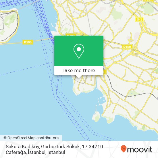 Sakura Kadikoy, Gürbüztürk Sokak, 17 34710 Caferağa, İstanbul map