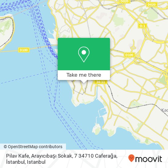 Pilav Kafe, Arayıcıbaşı Sokak, 7 34710 Caferağa, İstanbul map