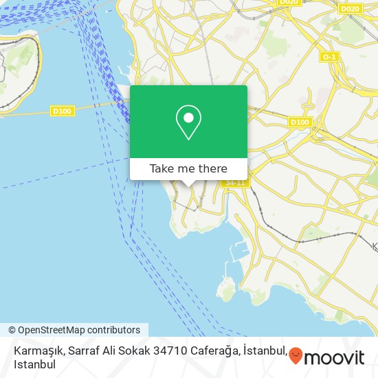 Karmaşık, Sarraf Ali Sokak 34710 Caferağa, İstanbul map