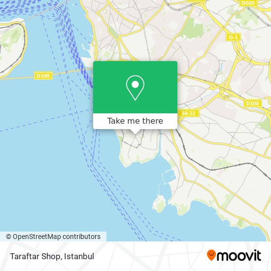 Taraftar Shop map