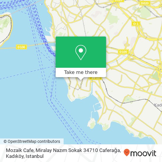 Mozaik Cafe, Miralay Nazım Sokak 34710 Caferağa, Kadıköy map