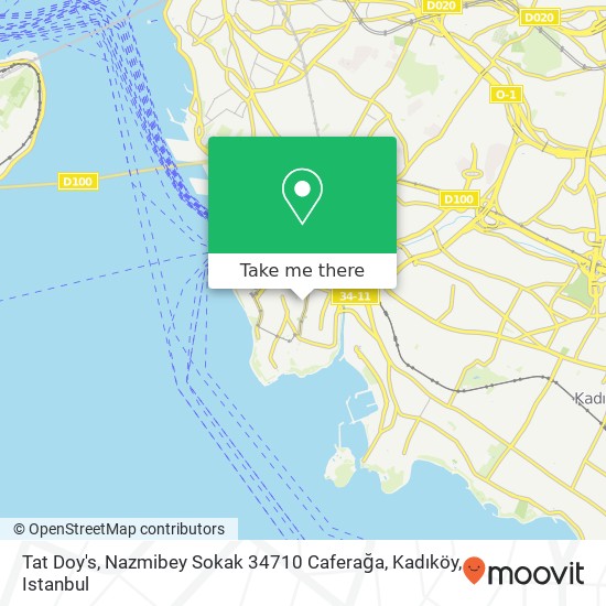 Tat Doy's, Nazmibey Sokak 34710 Caferağa, Kadıköy map