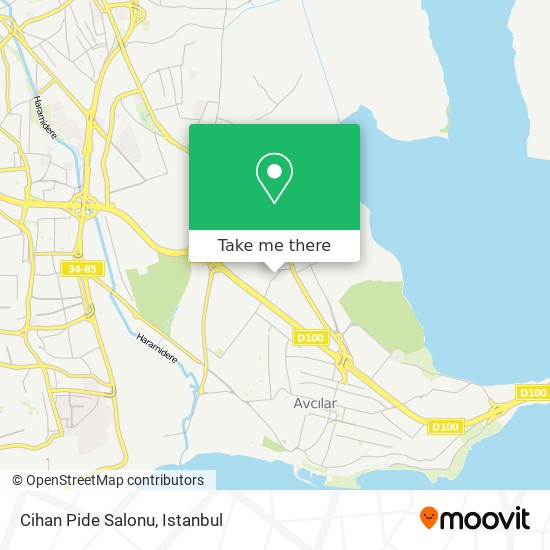 Cihan Pide Salonu map