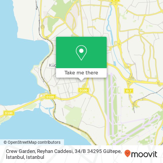 Crew Garden, Reyhan Caddesi, 34 / B 34295 Gültepe, İstanbul map
