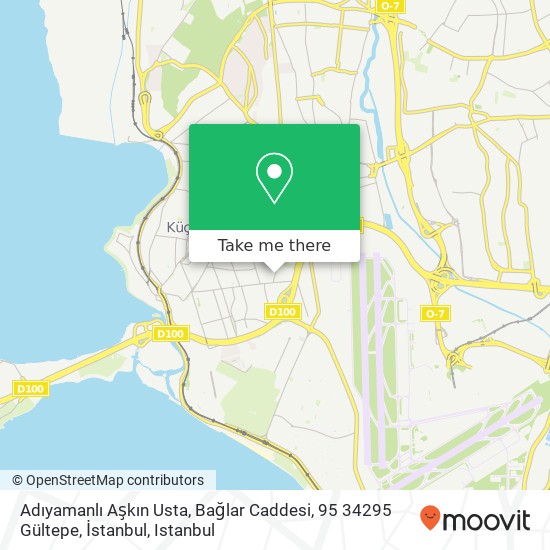 Adıyamanlı Aşkın Usta, Bağlar Caddesi, 95 34295 Gültepe, İstanbul map