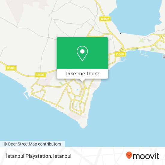 İstanbul Playstation map