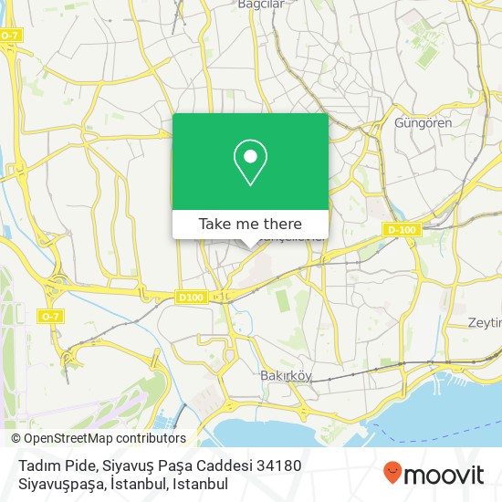 Tadım Pide, Siyavuş Paşa Caddesi 34180 Siyavuşpaşa, İstanbul map