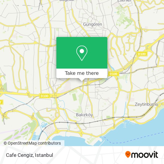 Cafe Cengiz map