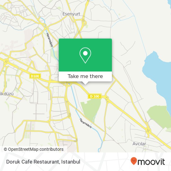 Doruk Cafe Restaurant, 34513 Turgut Özal, Esenyurt map