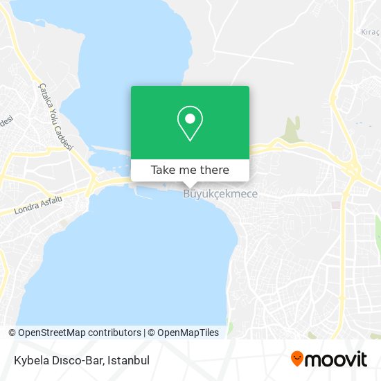 Kybela Dısco-Bar map