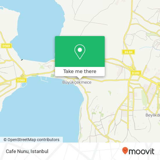 Cafe Nunu, Ankara Caddesi 34500 Atatürk, Büyükçekmece map