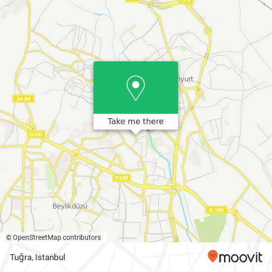 Tuğra, Cumhuriyet Caddesi 34515 Mehterçeşme, İstanbul map