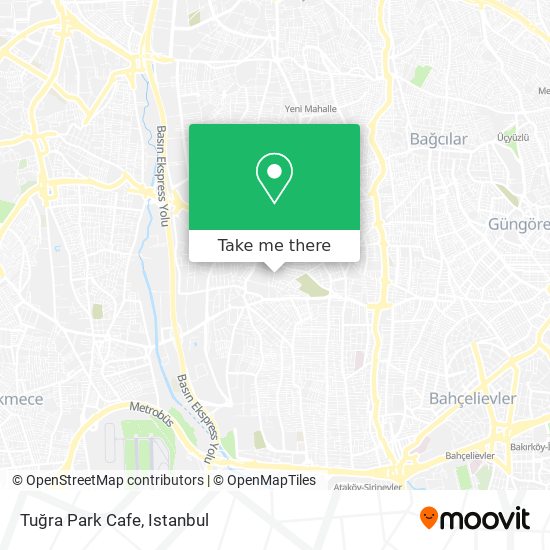 How To Get To Tugra Park Cafe In Bahcelievler By Bus Cable Car Metro Or Train