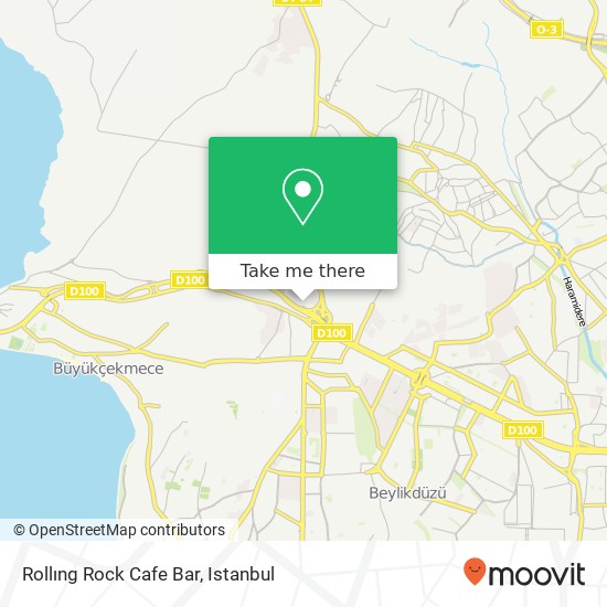 Rollıng Rock Cafe Bar, Kardeşkent 34500 Cumhuriyet, Büyükçekmece map