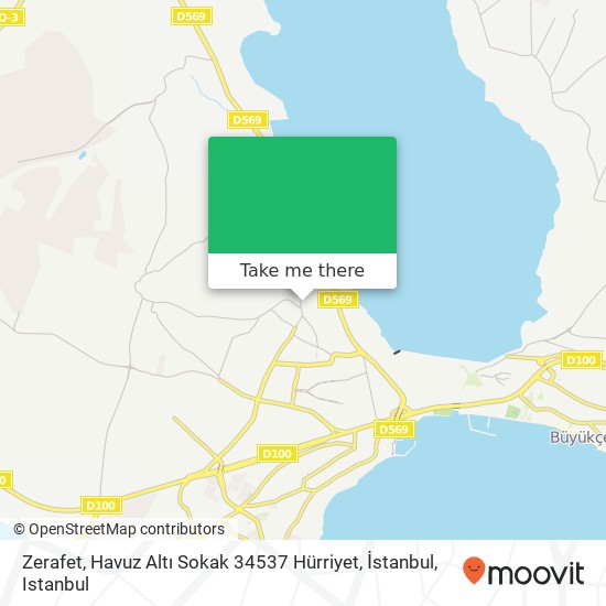 Zerafet, Havuz Altı Sokak 34537 Hürriyet, İstanbul map