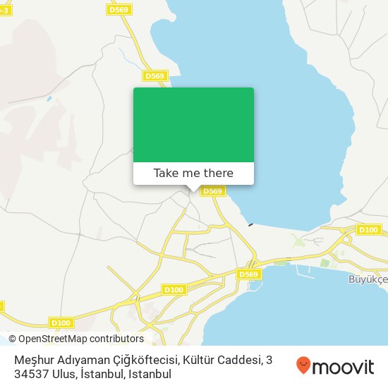 Meşhur Adıyaman Çiğköftecisi, Kültür Caddesi, 3 34537 Ulus, İstanbul map