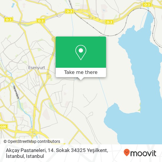 Akçay Pastaneleri, 14. Sokak 34325 Yeşilkent, İstanbul map