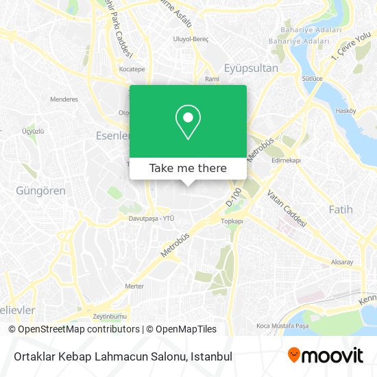 Ortaklar Kebap Lahmacun Salonu map
