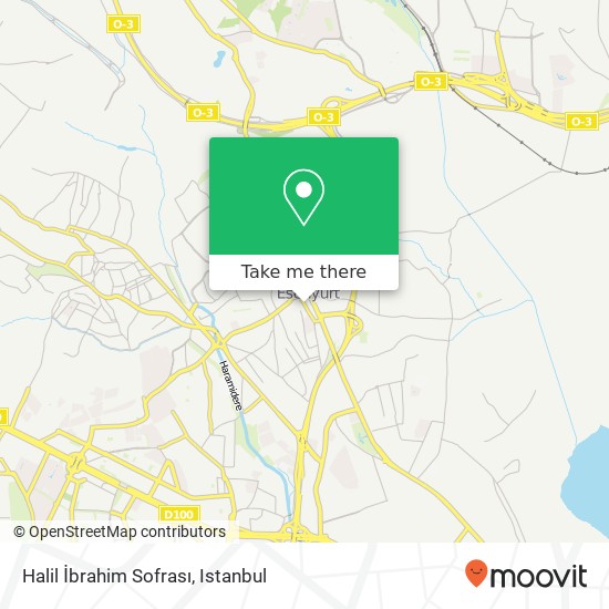 Halil İbrahim Sofrası, Bahçe Yolu Caddesi 34513 Fatih, İstanbul map