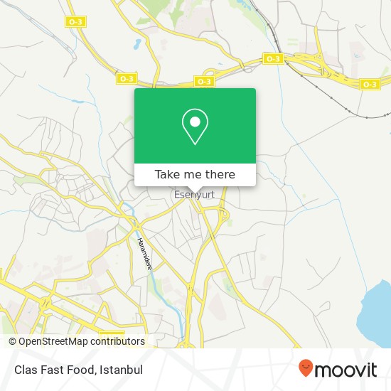 Clas Fast Food, Balık Yolu Caddesi 34510 İnönü, Esenyurt map