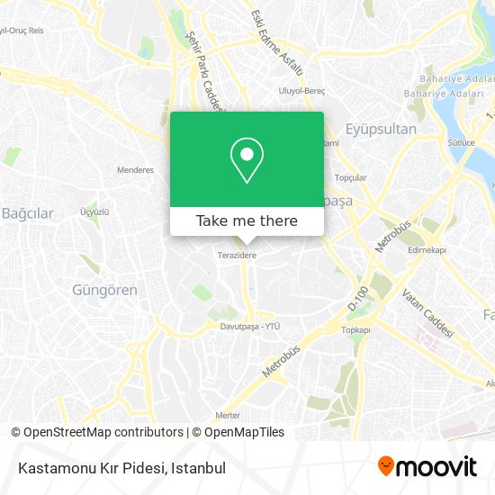 Kastamonu Kır Pidesi map