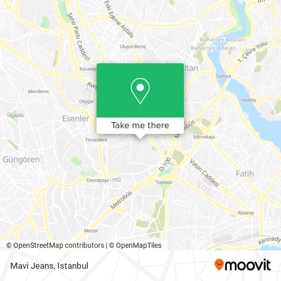 Mavi Jeans map