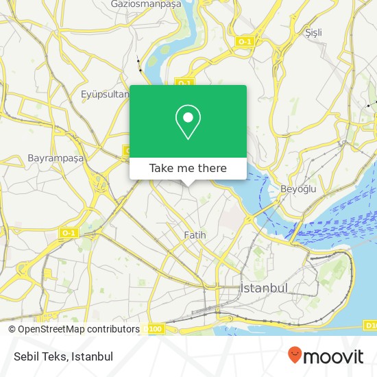 Sebil Teks, Fethiye Caddesi 34087 Balat, Fatih map