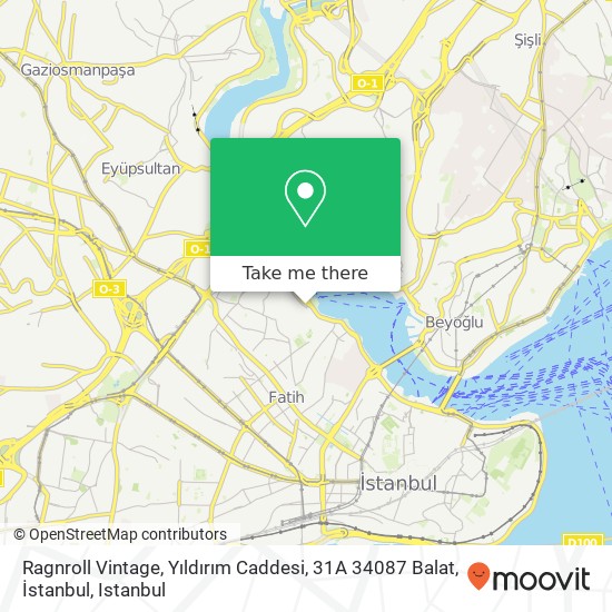 Ragnroll Vintage, Yıldırım Caddesi, 31A 34087 Balat, İstanbul map