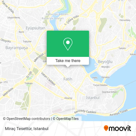 Miraç Tesettür map