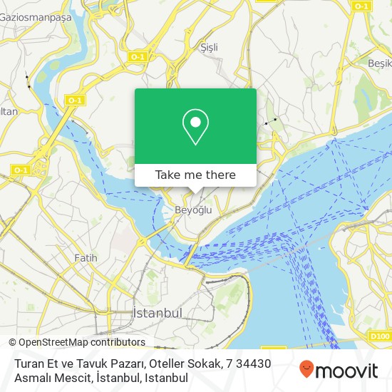 Turan Et ve Tavuk Pazarı, Oteller Sokak, 7 34430 Asmalı Mescit, İstanbul map