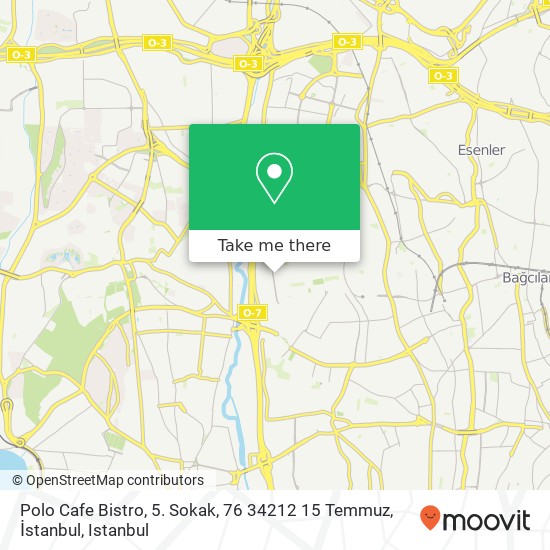 Polo Cafe Bistro, 5. Sokak, 76 34212 15 Temmuz, İstanbul map