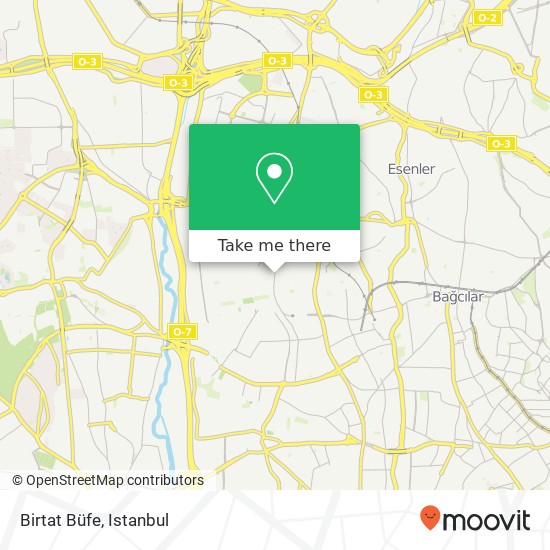 Birtat Büfe, Evren Caddesi 34212 Güneşli, İstanbul map