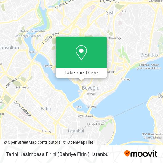 Tarihi Kasimpasa Firini (Bahriye Firini) map