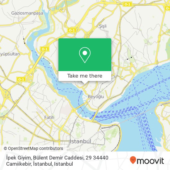 İpek Giyim, Bülent Demir Caddesi, 29 34440 Camiikebir, İstanbul map