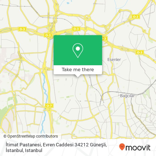 İtimat Pastanesi, Evren Caddesi 34212 Güneşli, İstanbul map