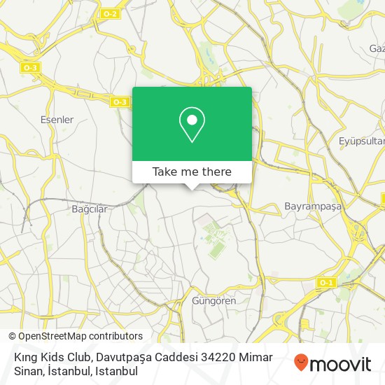 Kıng Kids Club, Davutpaşa Caddesi 34220 Mimar Sinan, İstanbul map