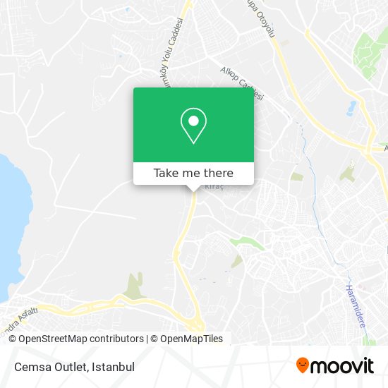 Cemsa Outlet map