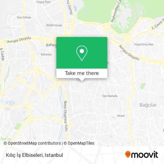 Kılıç İş Elbiseleri map